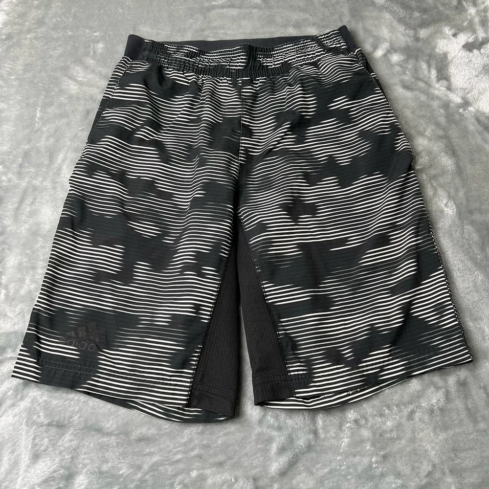 Adidas Swim Shorts Men Size Small Grey Boardshorts ‎ Surf Beach